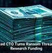 Hacked CTO Turns Ransom Threat Into Research Funding