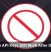 Google API Keys Still Work After Deletion